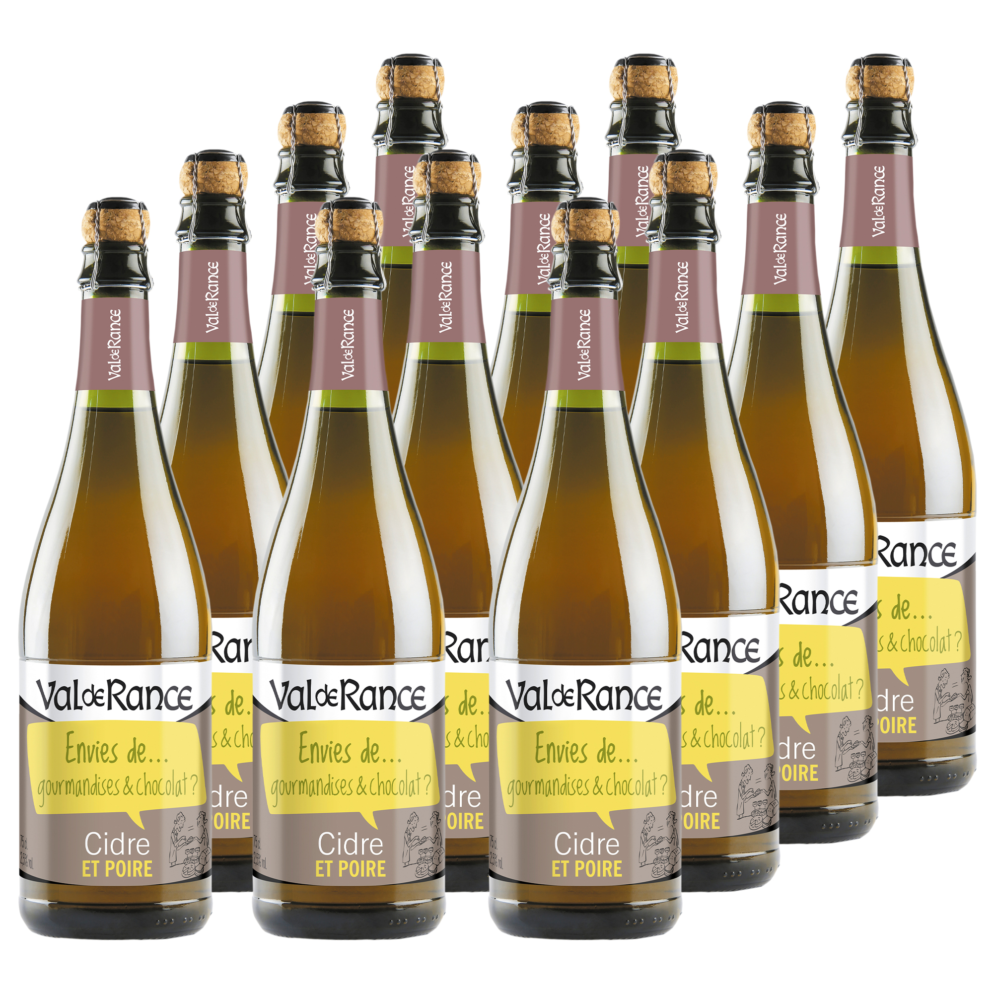 Val de Rance Cidre et Poire 12x750ml Val de Rance Cidre et Poire 12x750ml
