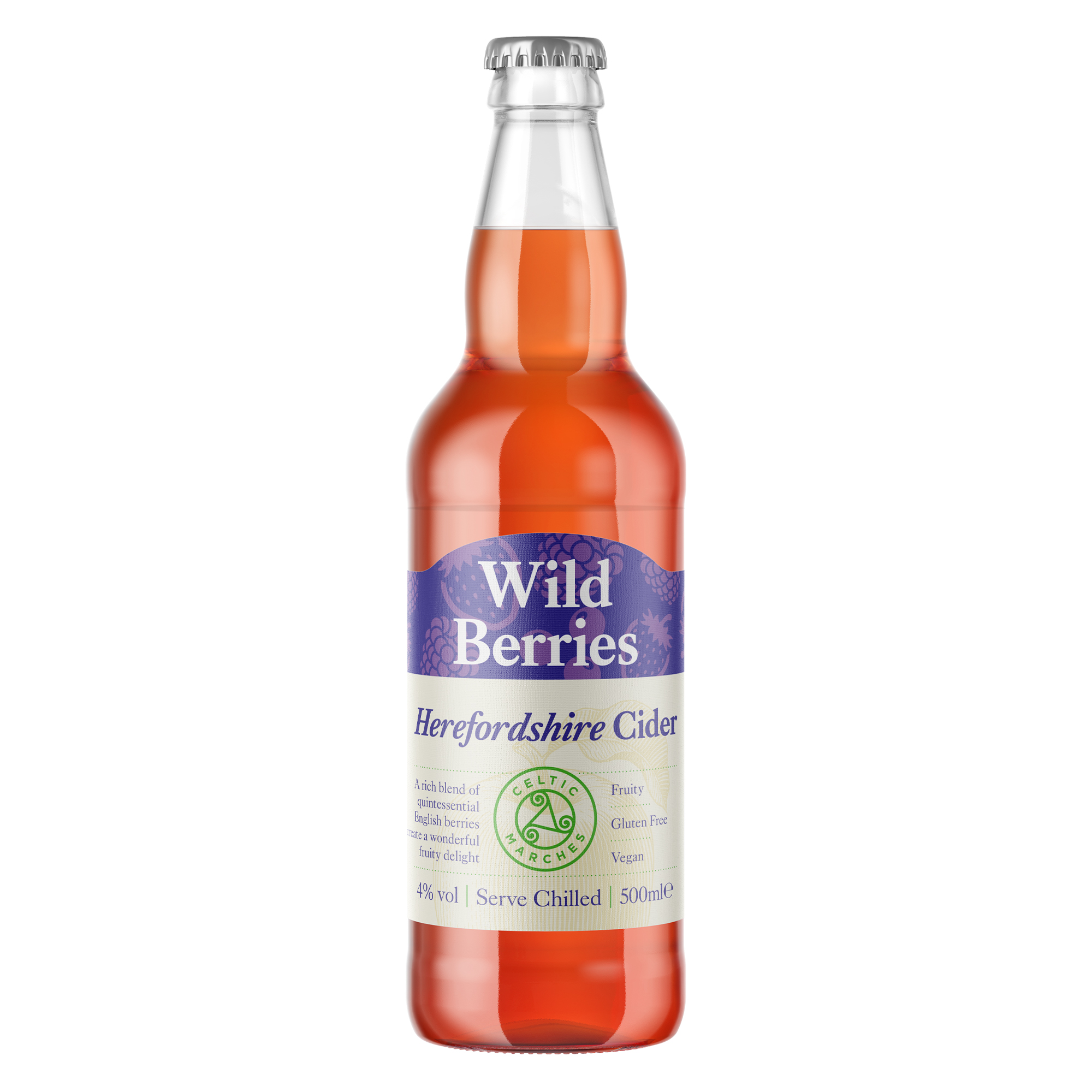 Celtic Marches Wild Berries Cider 500ml Celtic Marches Wild Berries Cider 500ml